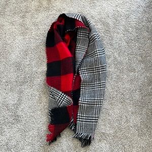 express plaid scarf